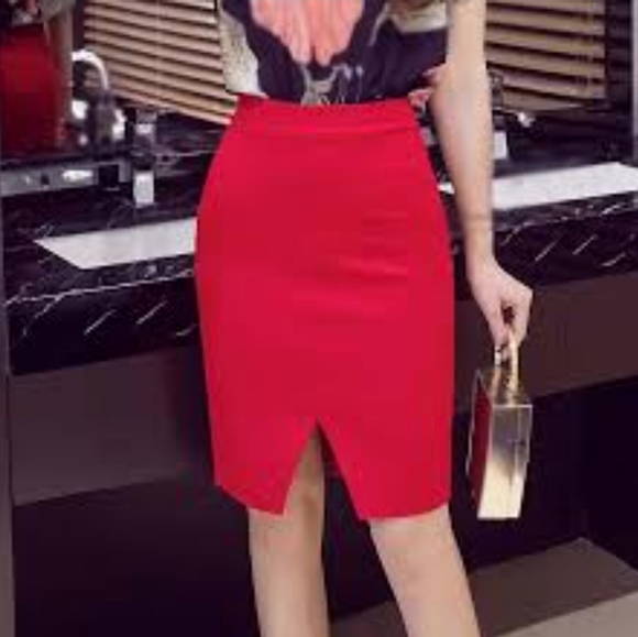 Silk Vintage Skirt - Picture 2 of 10